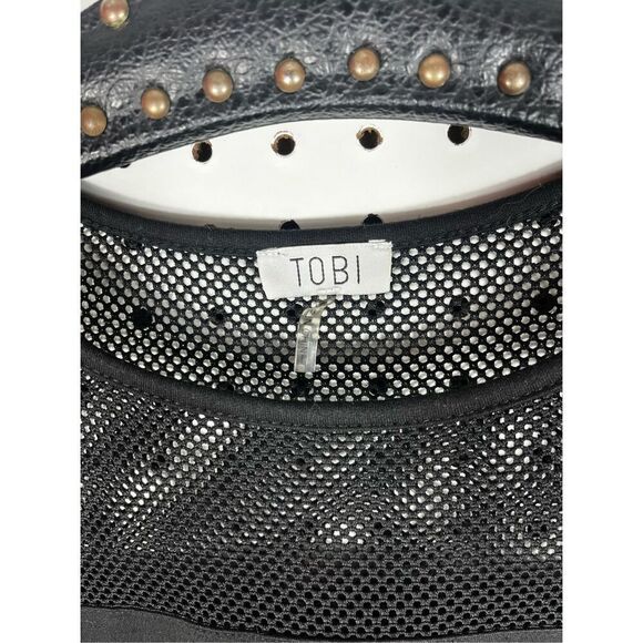 Womans Tobi upoer fishnet top size s - Picture 3 of 3